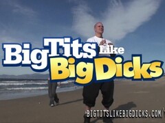 Big Titty Brunette Rides Big Cock Thumb