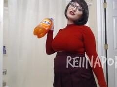Velma Cosplay Belly Tease Thumb