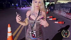 Rome Major Fucks &amp_ Cums On Diamond Marie&#039_s In The Backseat Car! Thumb
