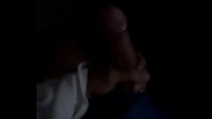 Playing with the dick Thumb