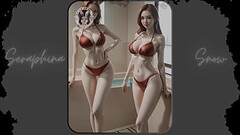 Exploring Seraphina Snow: A Journey of Charm and Mystery - Part 9 | Ai-Generated | Waifu Models #004 Thumb