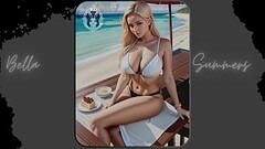 Bikini Bliss: Immersive Beach Art Experience in Brazil - Part 5 | AI-Generated Creations | Waifu Mod Thumb