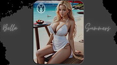Bikini Bliss: Immersive Beach Art Experience in Brazil - Part 4 | AI-Generated Creations | Waifu Mod Thumb