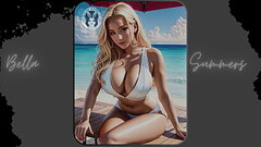 Bikini Bliss: Immersive Beach Art Experience in Brazil - Part 3 | AI-Generated Creations | Waifu Mod Thumb