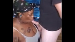 Mystic Lips fed white cock and facial Thumb