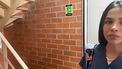Cogiendome a mi compa&ntilde_era de clases cuando su esposo est&aacute_ en el trabajo y ella est&aac Thumb