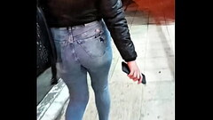 Teen hermosa de culo redondito y sexy, la deje llena de mi leche en la calle Thumb