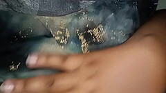 Horny girl massages big tits Thumb