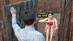 Indian Desi step Sister in law Felt Hungry for Cock, Brother in law Satisfied Her Hunger by Fucking  Thumb