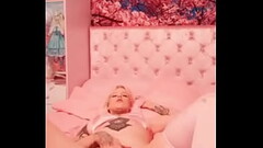 Tattooed blonde forgot to turn off the camera Thumb