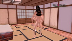 An animated 3D cartoon lesbian Porn video of three beautiful girls having sex in various positions i Thumb