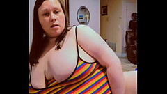 Bbw using a 10 inch dildo living room Thumb