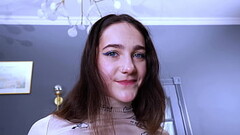 Saggy tits slut Ellie Wain'_s first interracial double anal penetration from five black cocks EK Thumb