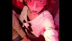 Cosplayer exposed in bar toilet Thumb