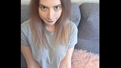 Ivy Kitsune handcuffs and fucks Kate'_s mouth with a strapon Thumb