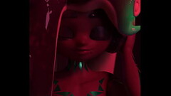 Marina splatoon sexy dance huge tits bouncing at the rythm HMV Thumb