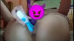 Putting a dildo in and masturbating with my vibrator is the richest thing you'_ll see, I have a  Thumb