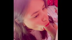 Puta latina da una rica mamada y termina con su lechazo en la boca | MinnieSoulDays Thumb