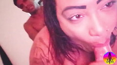 Trailer - Giving her pussy to her husband and sucking her lover'_s cock Thumb