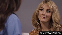 FamilyBangs.com ⭐ Naughty Teacher Seduces her Teen in School Room, Casey Calvert, Mona Wales Thumb