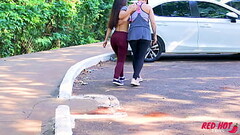 A TEEN WAS HELPED BY A HOTWIFE AND ENDED UP BEING FUCKED BY A COUPLE. Thumb