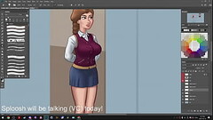 Picarto ~ DarkCookie - Summertime Saga [720p] (2023.10.16) Thumb