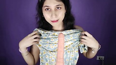 DaniTheCutie speaks Spanish and fucks herself with her vibrator while sucking on her fuck machine as Thumb