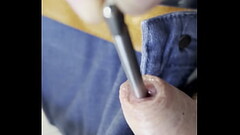 Sounding my dick Thumb