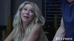 Delphine Films- Co-Workers Katie Morgan and David Lee Fuck On The Boss'_s Desk Thumb