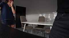 Real Cheating. Wife Fucks In The Kitchen With Her Husband'_s Friend While He'_s Not At Home. Thumb