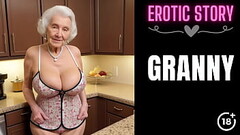 [GRANNY Story] Watching Stepfather fucking Step Grandmother in the Kitchen Part 1 Thumb
