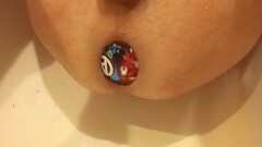 Ass filled with inflatable ball Thumb