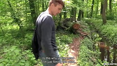 He Is Supposed To Meet His Friend In The Park But He Is Late, He Decides To Get His Ass Fucked While Thumb