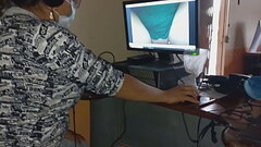 SUPREMA ESTUDIANTE INMORAL DEL PORNO CASERO,  MANEJA LA OFICINA DEL DIRECTOR PARA SUBIR VIDEOS EN XV Thumb