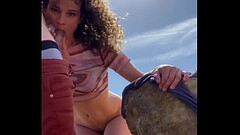 Fucking My Big Ass Step Mom Outdoors Creampie - VibeWithMolly Thumb