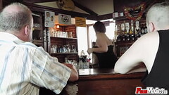 Erotic milf sucking two dicks Thumb