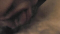 14 mins of eating my cum out of my BBW wife'_s hairy wet pussy Thumb