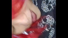 Amiga Infiel no quiere que la grab&eacute_ mamando al final se los traga Thumb