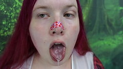 Chubby Tranny Booty Shake Twerk Dildo Fuck Closeup Thumb