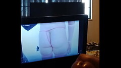 Masterbating to nice butt Thumb